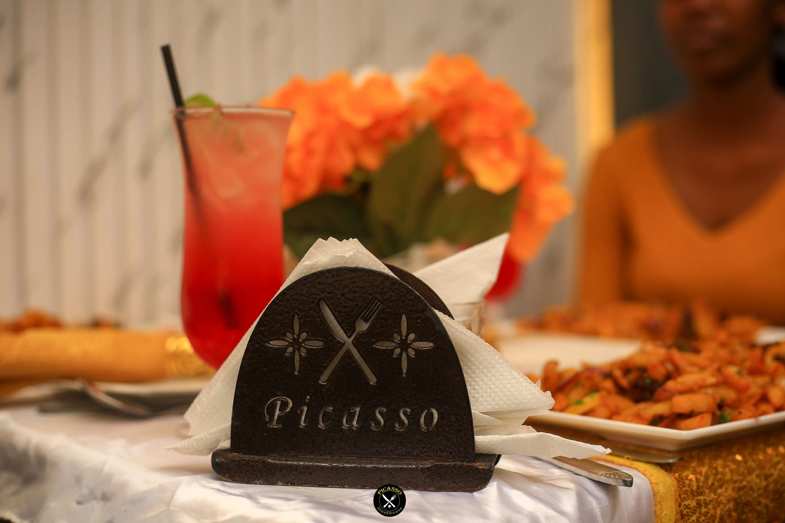 reataurant branded table accessories