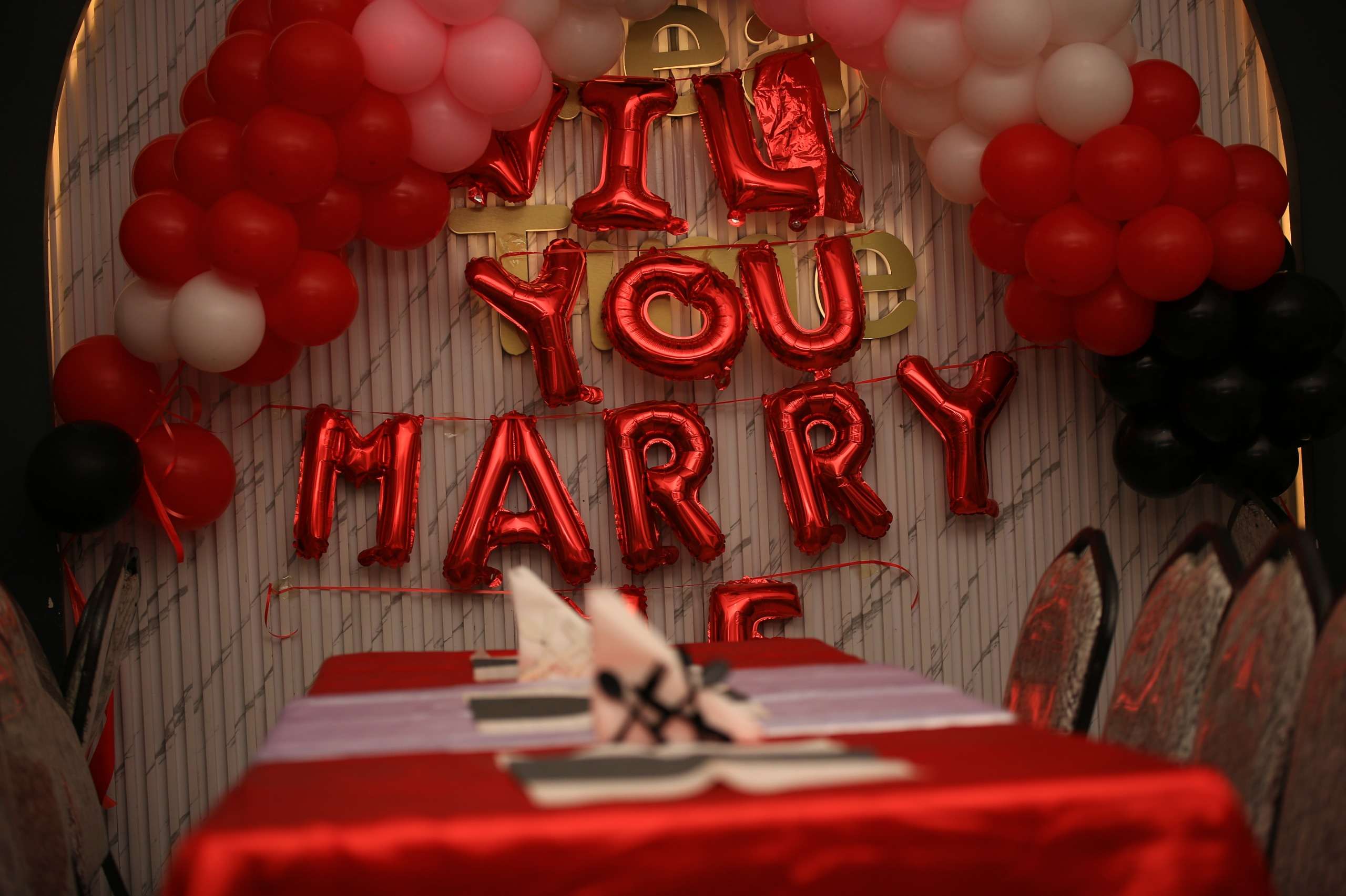 Stylish interior seating prepared for dine-in guests